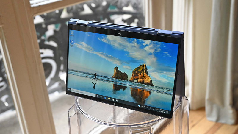 The Elite Dragonfly is also a convertible, so you get presentation and tablet modes in addition to being a good old clamshell.